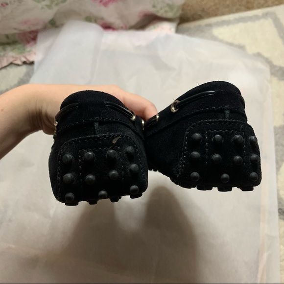 Tod's GOMMINO DRIVING SHOES black suede 38 - Picture 7 of 8